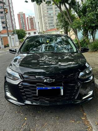 CHEVROLET ONIX 1.0 TURBO FLEX PLUS PREMIER MIDNIGHT AUTOMÁTICO
